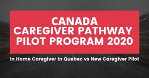 Canada caregive pathway pilog program cover