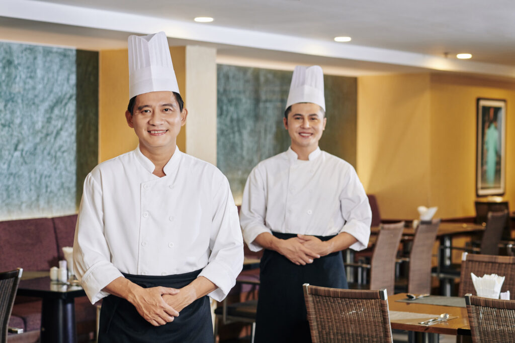 two-professional-chefs-restaurant